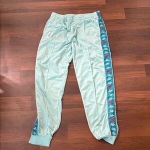 Kappa Mens Light Blue Track Pants